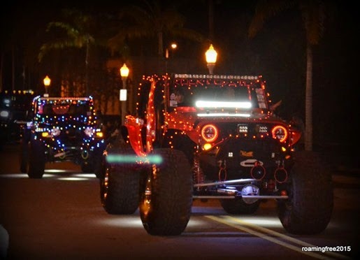 Lighted Jeeps
