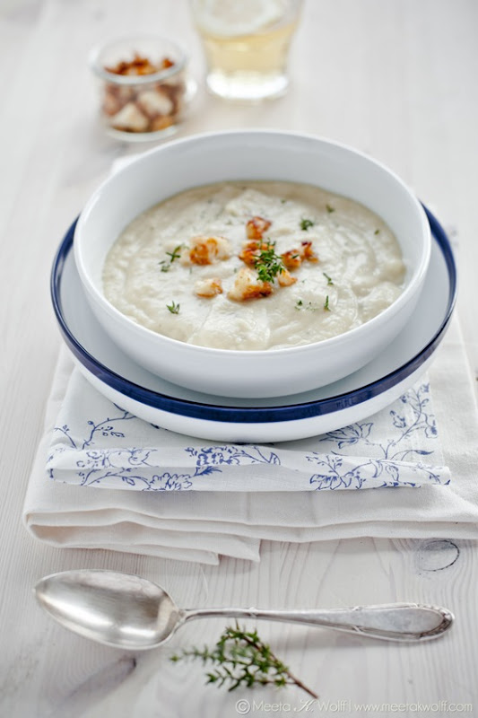 Creamy Cauliflower Soup (0085) by Meeta K. Wolff
