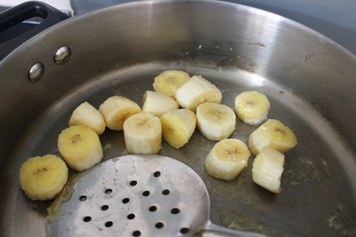 honey fried bananas