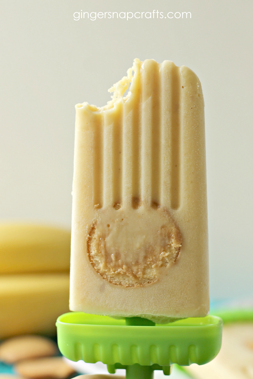 banana pudding in a popsicle