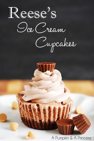 Reeses-Ice-Cream-Cupcakes-Recipe