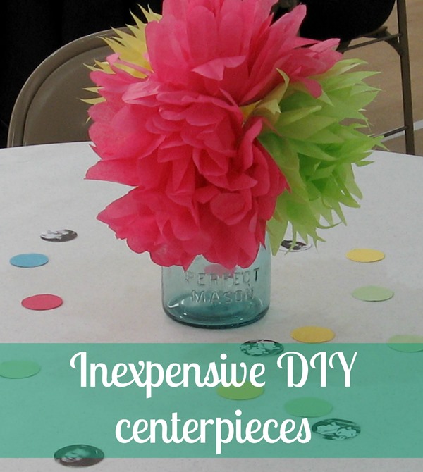 inexpensive DIY centerpieces