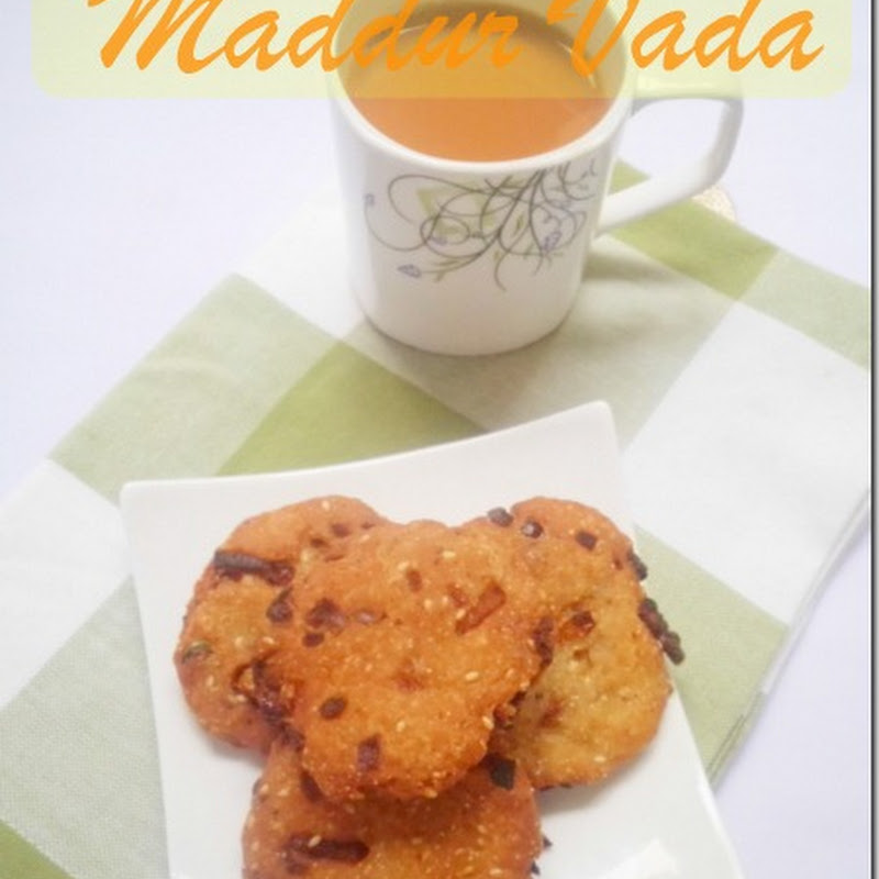 Maddur Vada | Maddur Vade Recipe