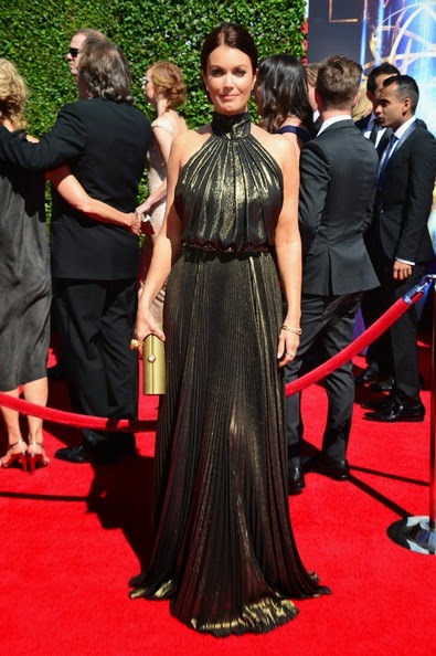 Bellamy Young attends the 2014 Creative Arts Emmy Awards
