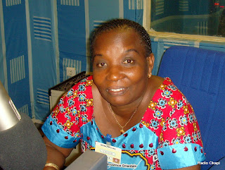 Elise Muhimuzi, questeur adjointe de la Ceni, invitée de Radio Okapi.