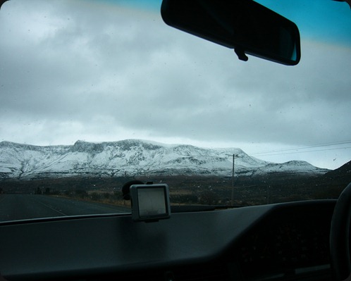Eastern Cape Snow 2012, Road from Queenstown to Sterkstroom 7