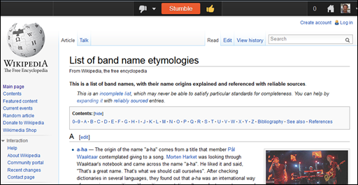 Veja apenas o que mais lhe agrada na internet -StumbleUpon - Visual Dicas