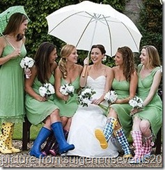 bride-and-ladies-in-rain-boots