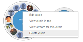 delete circles