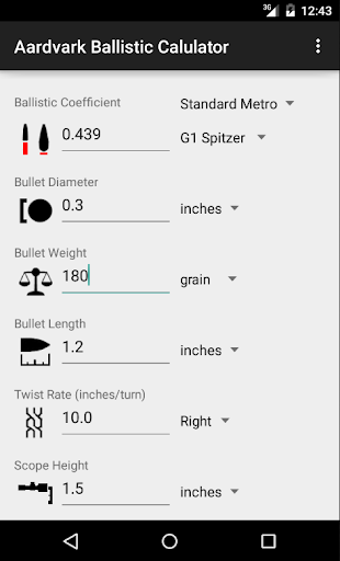 【免費工具App】Aardvark Ballistic Calculator-APP點子