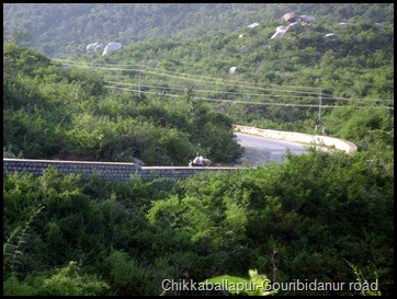 Chikkaballapur-Gouribidanur road