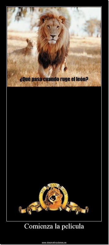 ruge el leon