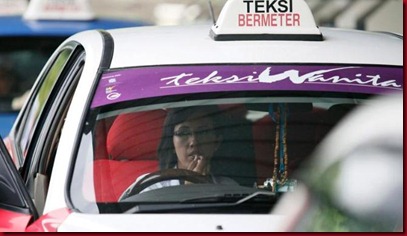 Taksi Unik Khusus Wanita di Malaysia 3