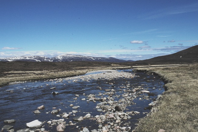ANDY'S PIC OF THE UPPER UPPER FESHIE & CAIRNGORMS