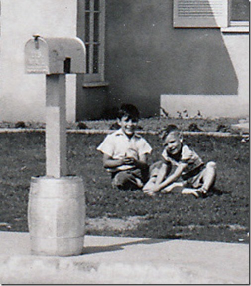 Debs Webster Family Home in Pomona California 1953