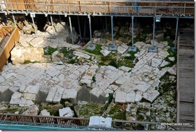 Valley Cardo excavations near Western Wall, tb010312457 Valley Cardo excavations near Western Wall, tb010312457