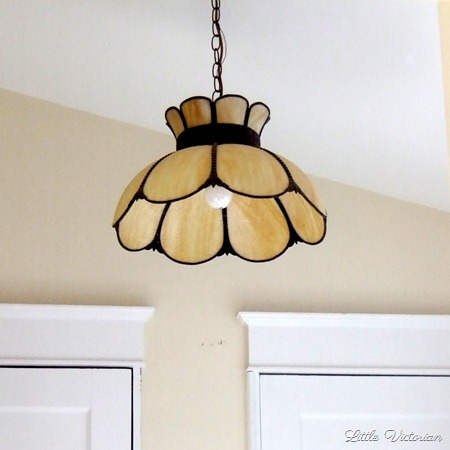 Replacing the old ceiling light