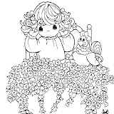 Niña flores gallo pm