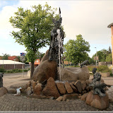 Brunnen mit Odin