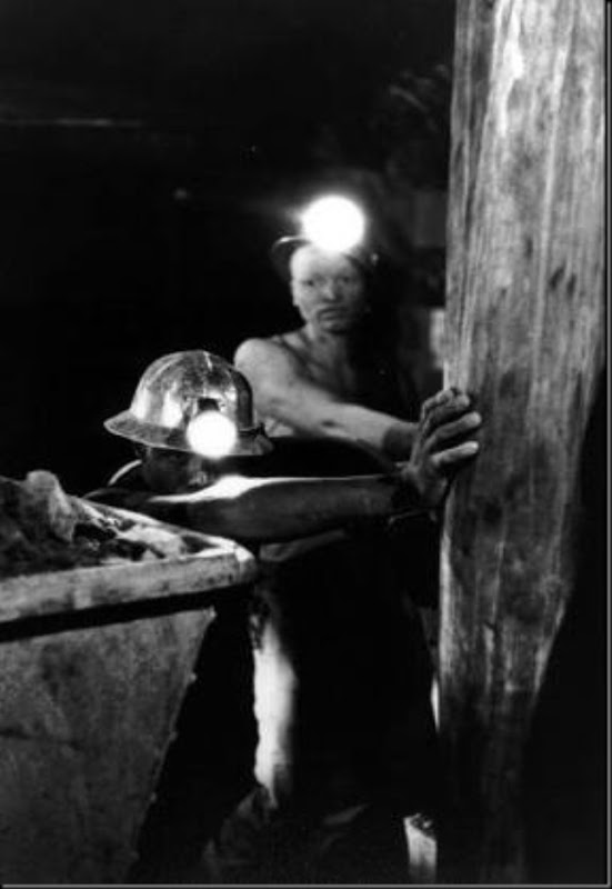 SOUTH AFRICA — In the Witwatersrand gold mines, 1962.