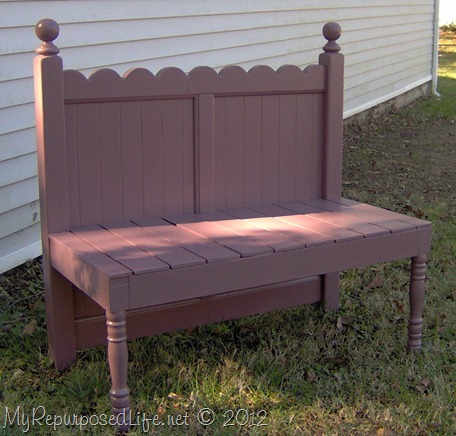 girly twin scalloped headboard bench