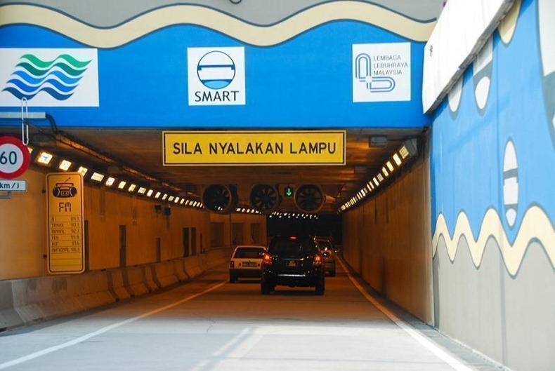 Hầm giao thông kết hợp thoát lũ SMART ở Malaysia  