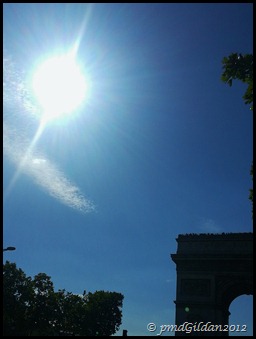 Soleil parisien...