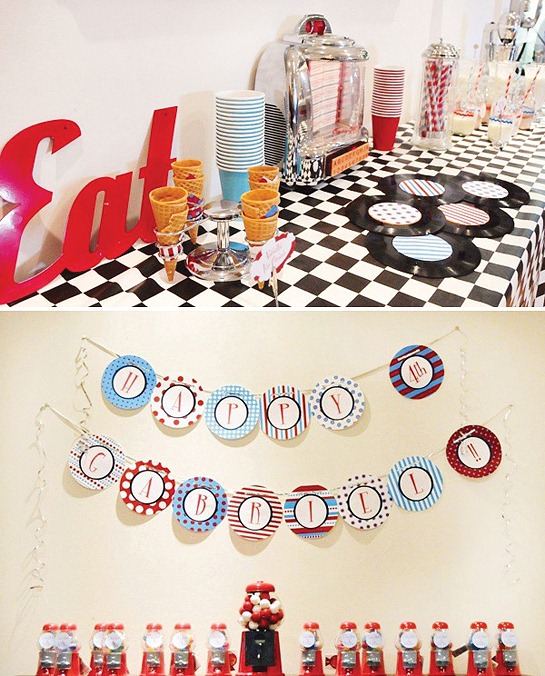 retro-diner-birthday-party-decorations