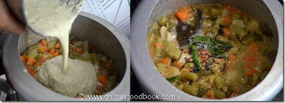 mixed veg kootu step by step picture 1