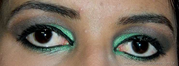 Tutorial, Smokey eyes, Green, Tutorial verde, Contém 1G, Cinabar Mary Kay