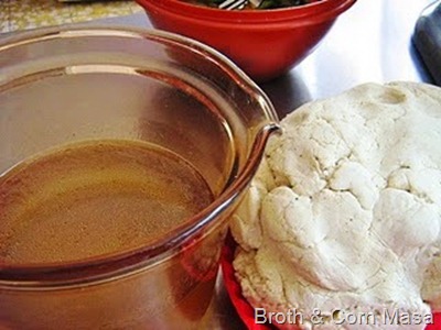 Tamales Huastecos in Banana Leaves | step by step instructions with photos of the process.