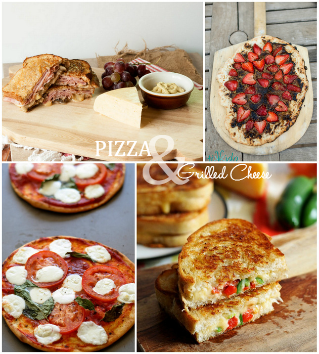 Pizza & Grilled Cheese via The Inspiration Board on homework