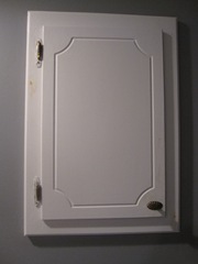 Chevron Display Shelf and Mason Jar Holder