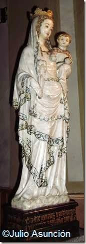 Virgen de Huarte - arte gótico en Navarra