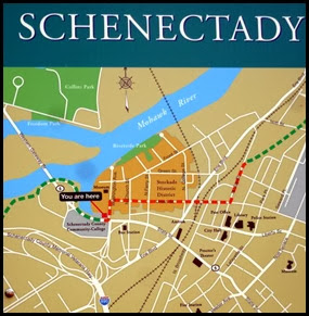 03j - Mohawk River (Erie Canal) Bike Trail - trail map in Schenectady, NY