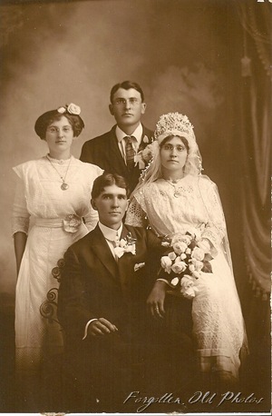 Wedding PR  1914 I think Garage sale