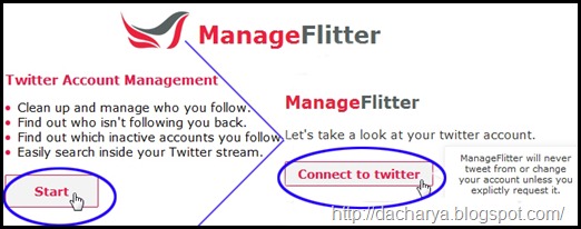 Twitter Manage