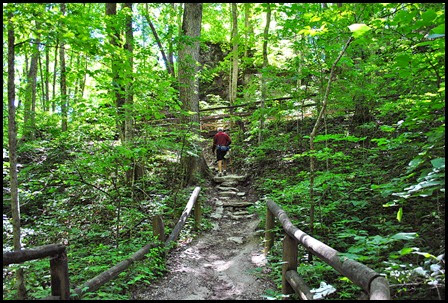 47 - Battleship Rock Trail- almost there - approaching the Original Trail