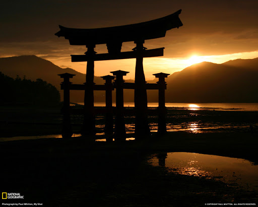 Miyajima Torii Japan Beautiful Landscape Photos