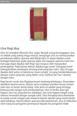 Ulos Batak Toba - Android Apps on Google Play