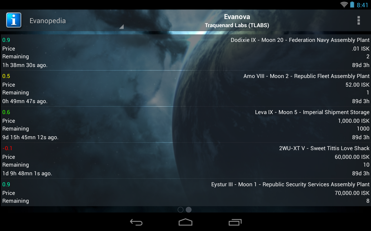 Evanova for Eve Online - Android-Apps auf Google Play