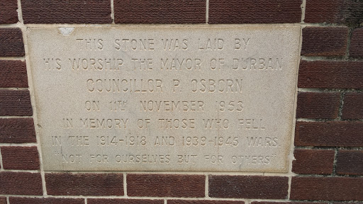 War Memorial Corner Stone