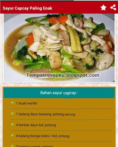 免費下載書籍APP|Aneka Resep Capcay app開箱文|APP開箱王