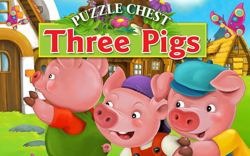 Three Pigs Jigsaw Puzzle Game