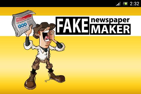 Fake Newspaper Maker Creator