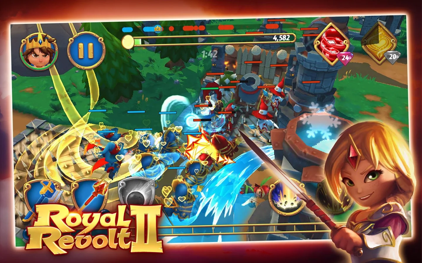 Royal Revolt 2 - screenshot