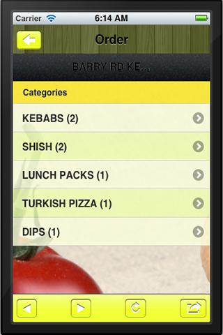 Kebab App Sample