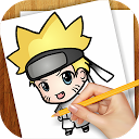 Learn To Draw Anime Manga mobile app icon