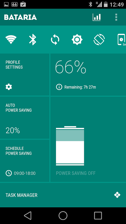 Android application Battery Saver - Bataria Pro screenshort