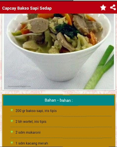 免費下載書籍APP|Aneka Resep Capcay app開箱文|APP開箱王